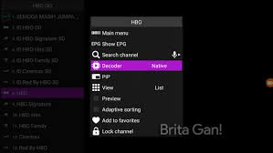 Friends, today in this post i am sharing with you an abundance of software. Setting Coday Playlist Hbo Decoder Di Perfect Player Brita Gan