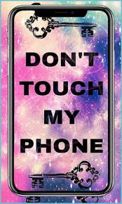 Girly Cute Wallpapers Dont Touch My Phone