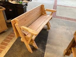 Folding Picnic Table Diy With 2x4s