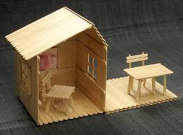03 Popsicle Stick House
