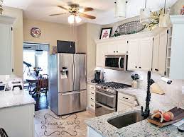 snow white kitchen cabinet refresh