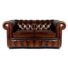 Blue Chesterfield Style 2 Seat Sofa