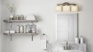 Mirrored Medicine Cabinet And Vanity Light