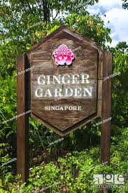 entrance sign at the ginger garden