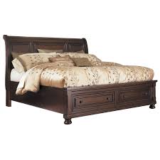 porter king sleigh bed b697 ashley