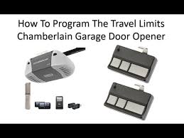 chamberlain garage door opener