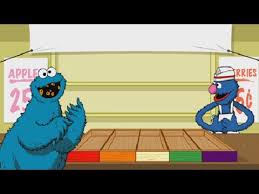 cookie monster color me hungry