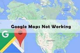 how to fix google maps not working in