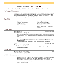 Emphasis 3 Resume Templates To Impress Any Employer Livecareer