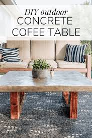 Diynetwork is showing you the ways step by step. Diy Concrete Outdoor Coffee Table Love Renovations