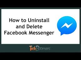 How to deactivate facebook account on laptop. How To Uninstall And Delete Facebook Messenger Youtube