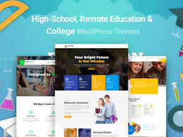 High School Remote Education And College Wp Themes Wp Daddy