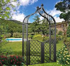 Brighton Garden Arch With Garden Gate