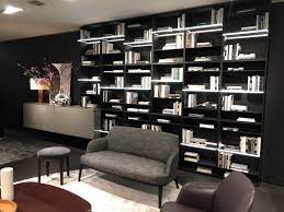 Modern Wall Bookshelves With Intricate