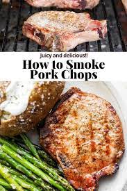 smoked pork chops the wooden skillet