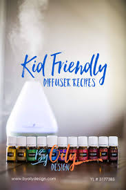 row of premium starter kit essential oils in front of a diffuser why create essential oil diffuser blends