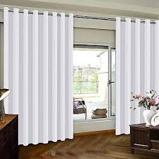 Extra Wide Sliding Door Curtain Thermal