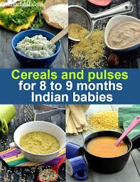 pulses for 8 to 9 months indian baby
