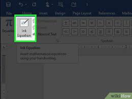 Insert Equations In Microsoft Word