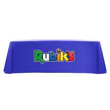 What material are most cheap tablecloths made of? Exhibition Branded Tablecloth With Customised Logo