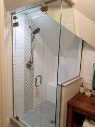 Frameless Steam Shower Enclosure With