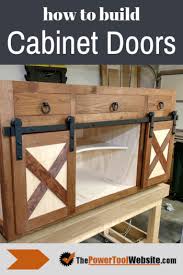 how to build cabinet doors the power