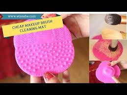 best makeup brush cleaning mat dupe