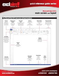 Download Microsoft Publisher Quick Reference Guide Template