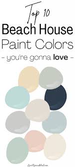 Top Beach House Paint Colors From