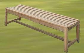 A backless garden bench can be a wonderful compliment to any garden. Solid Oak Backless Bench Amazon Co Uk Garden Outdoors 180 Cm Long 255 Garden Benches Uk Bench Solid Oak
