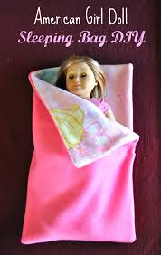 7′ by 14′ finished length. American Girl Doll Sleeping Bag Diy Make Life Lovely