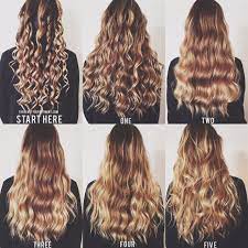 If you're a complete hair newbie, it's hard to know which curling wand tutorial to follow. 5 Ways To Wand Waves Hair Styles Curly Hair Styles Long Hair Styles