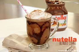 nutella blended coffee drink