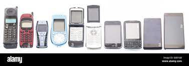 Old And New Mobile Phones Smartphone Stock Photo Alamy gambar png
