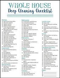 Home Cleaning Checklist Mobile Discoveries