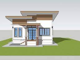 Three Bedroom House Plan Concept With