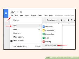 3 Ways To Create A Header In Mla Format Wikihow
