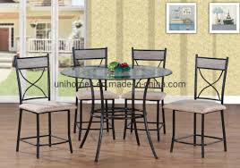 Metal Dining Room Kitchen Table