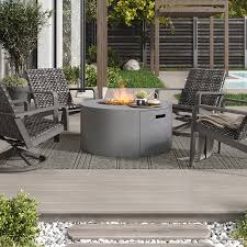 Ebel Bellino 42 Round Fire Pit With