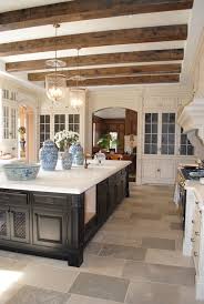 kitchen ceiling beams french