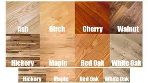 hardwood flooring type of wood you