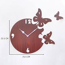 Brown Wall Clocks For Bedroom