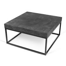 petra modern square coffee table by