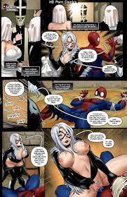 The Nuptials Of Spider-Man & Black Cat comic porn - HD Porn Comics