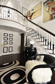 decorating with black and white nw
