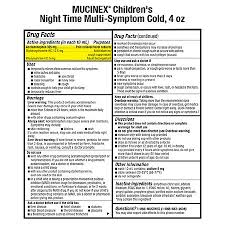 children s mucinex multi symptom