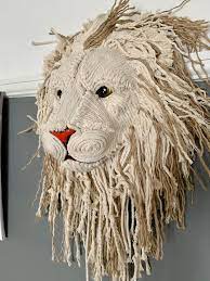 Lion Head Beautifully Handmade Wall Art
