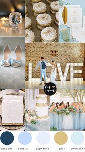 Blue And Gold Wedding Theme Baby Blue And Gold