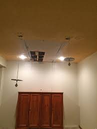 diy basement ceiling basement series