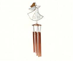 Stained Glass Angel Wind Chime